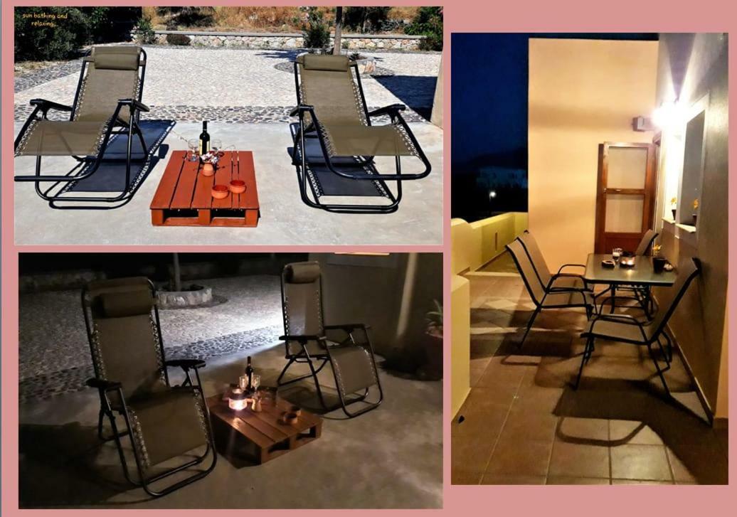 Sunshine House For 9, Cozy Set Up,Verandas, Sea View. Karterados  Exteriér fotografie
