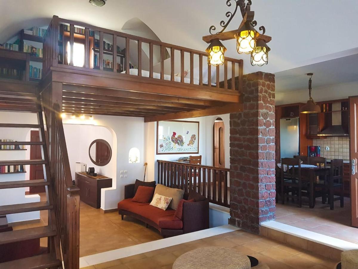 Sunshine House For 9, Cozy Set Up,Verandas, Sea View. Karterados  Exteriér fotografie